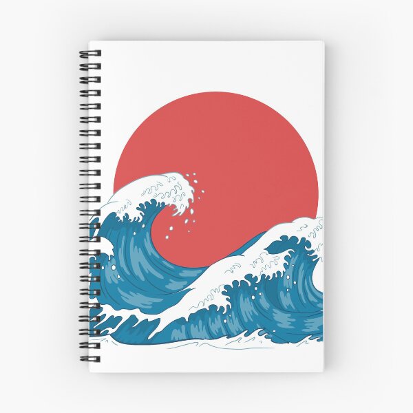 Item preview, Japanese Sigh With Big Water Wave Raging designed and sold by JTS STORE.
