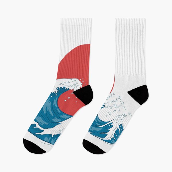 Item preview, Japanese Sigh With Big Water Wave Raging designed and sold by JTS STORE.