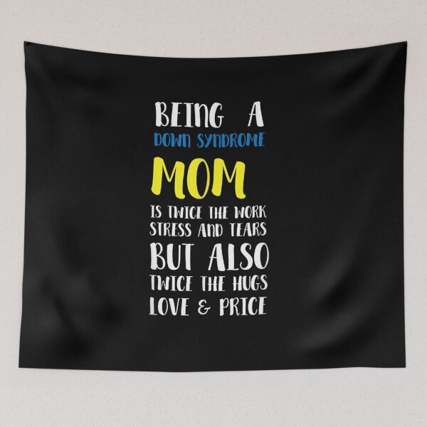 Item preview, Twice The Hug Being A Down Syndrome Mom  designed and sold by beatabea.