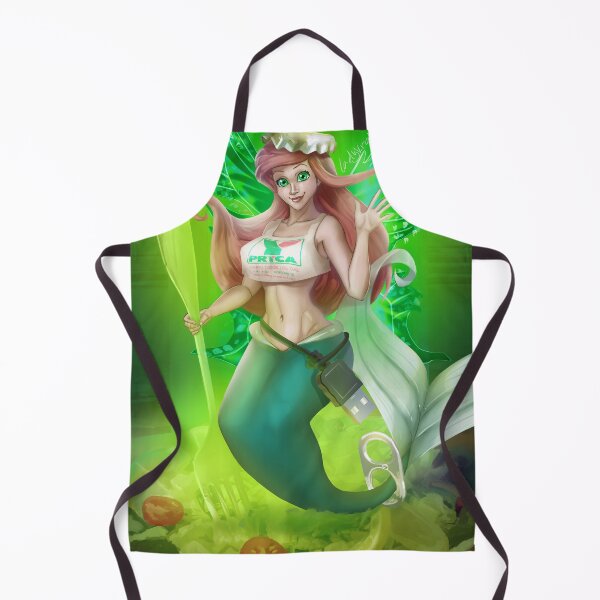 Item preview, Toxic Trash Mermaid Fairy designed and sold by ladykraken.