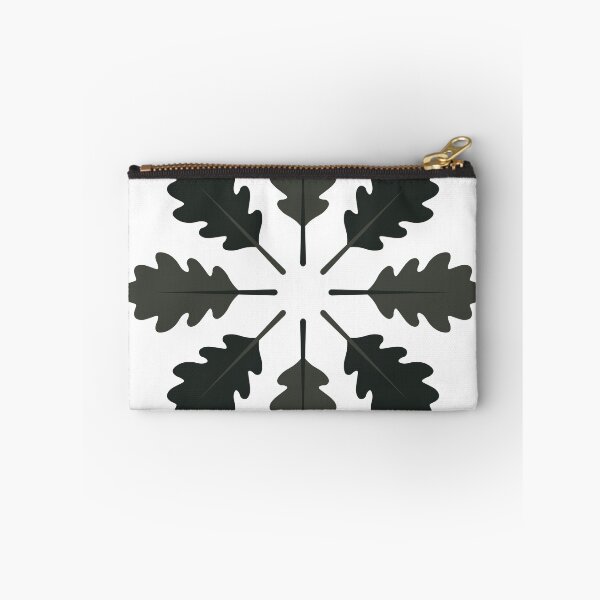 Item preview, Radial Oak Leaves (Black) designed and sold by John Uttley.