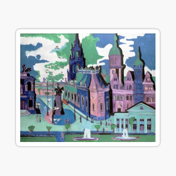 Sticker Dresden Redbubble
