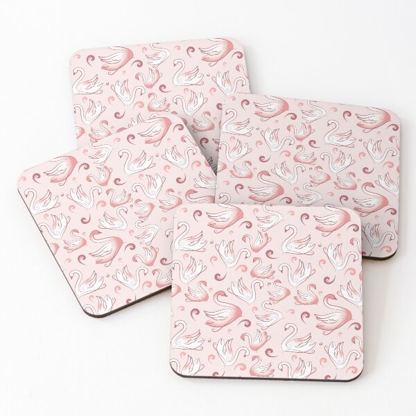 Item preview, Lovely Swans - baby pink designed and sold by artasard.