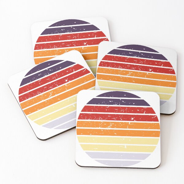 Item preview, vintage retro sunset illustration art designed and sold by zerobatt.