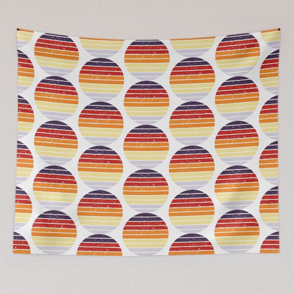 Item preview, vintage retro sunset illustration art designed and sold by zerobatt.