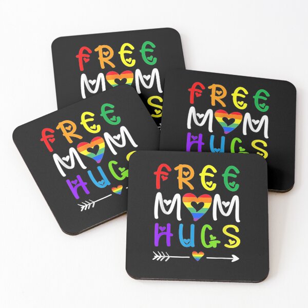 Item preview, Free Mom Hugs Rainbow Heart Lgbt  designed and sold by beatabea.