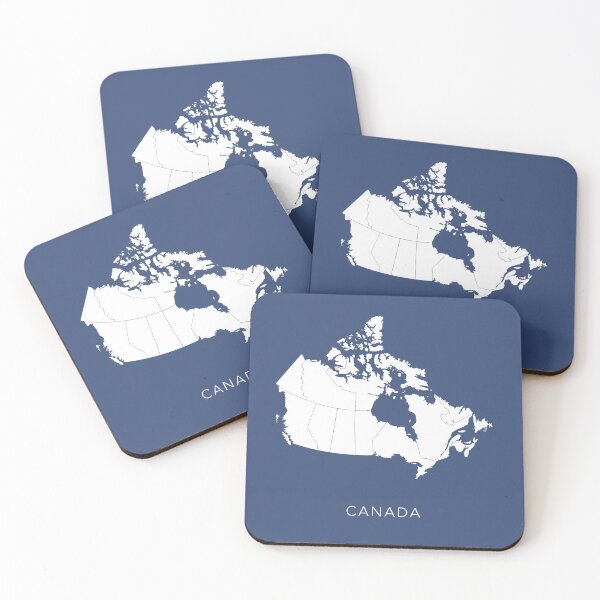 Item preview, Navy Blue Map of Canada designed and sold by By-Danni-Marie.