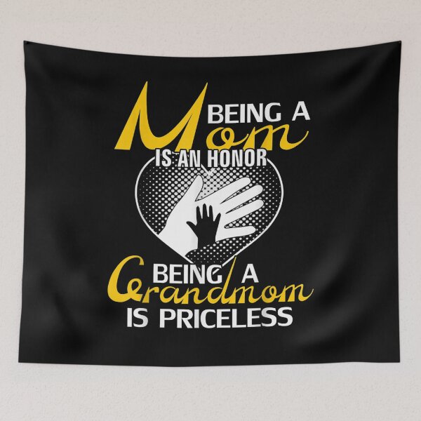 Item preview, Being A Mom Is An Honor Being A Yaya Is Priceless Gift  designed and sold by beatabea.