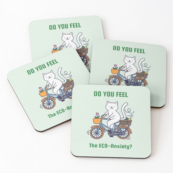 Item preview, Cute Cat Riding a bicycle designed and sold by Ayurveda Fun Store.
