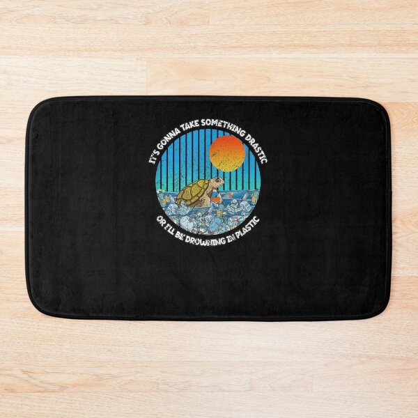 Item preview, Something Drastic Microplastic Save The Sea Turtles Recycle  designed and sold by beatabea.