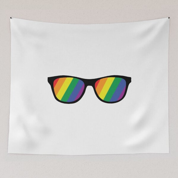 Item preview, Pride Themed Rainbow Sunglasses  designed and sold by MultifanArt1.