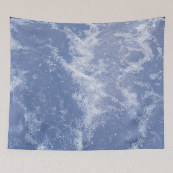 Item preview, wavy sea, crashing blue ocean waves  designed and sold by Barolina.