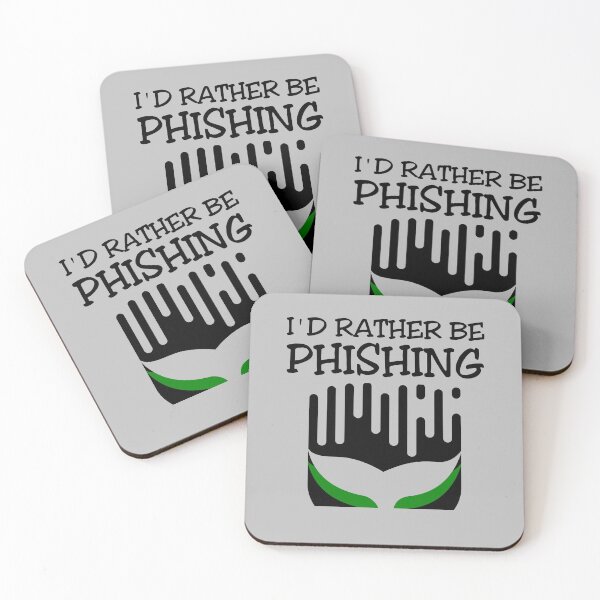 Item preview, I'd Rather Be Phishing Funny Hackers designed and sold by ByTekk.