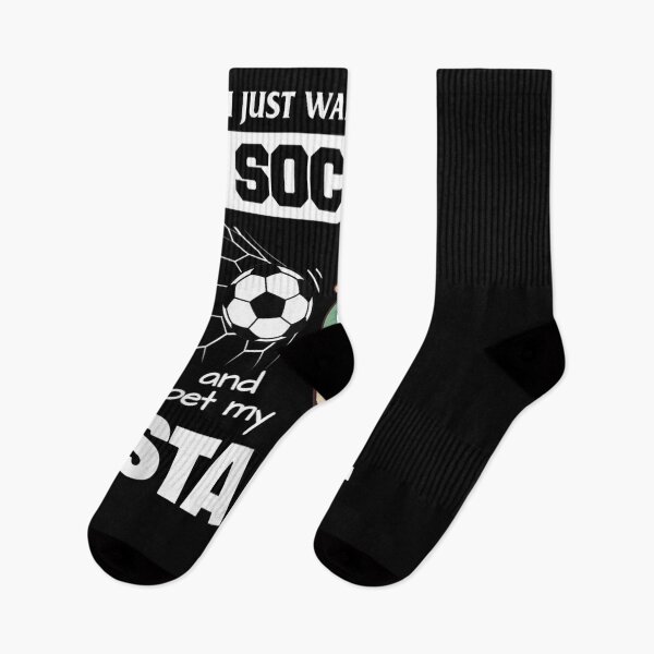 Item preview, I Just Want To Play Soccer Staffordshire Bull Terrier Dog  designed and sold by beatabea.