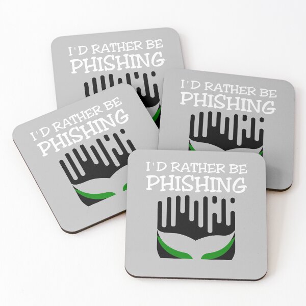 Item preview, I'd Rather Be Phishing Funny Hackers designed and sold by ByTekk.