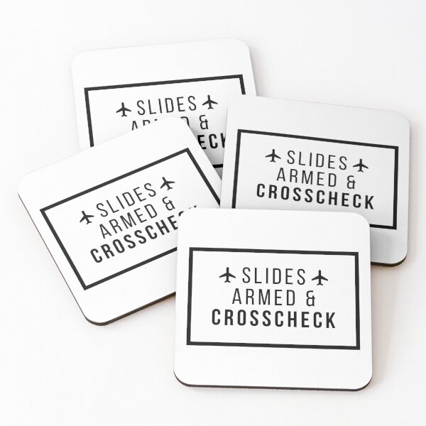 Item preview, Cabin Crew Slides Armed & Crosscheck designed and sold by jetmike.