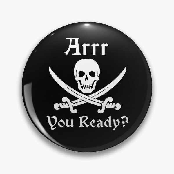 Item preview, Arrr You Ready? Pirate and Swords designed and sold by HighBrowDesigns.