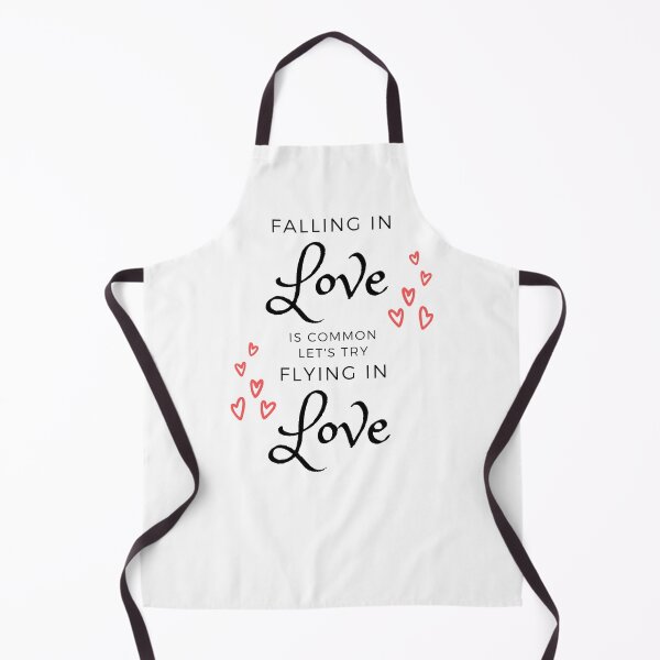 Item preview, Falling In Love Is Common Lets Try Flying In Love designed and sold by SirajDecors.