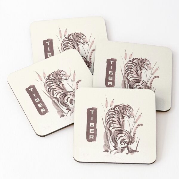 Item preview, Watercolor Tiger design designed and sold by BlascoShop.