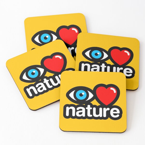 Item preview, i love nature (yellow) designed and sold by MisterSquid.