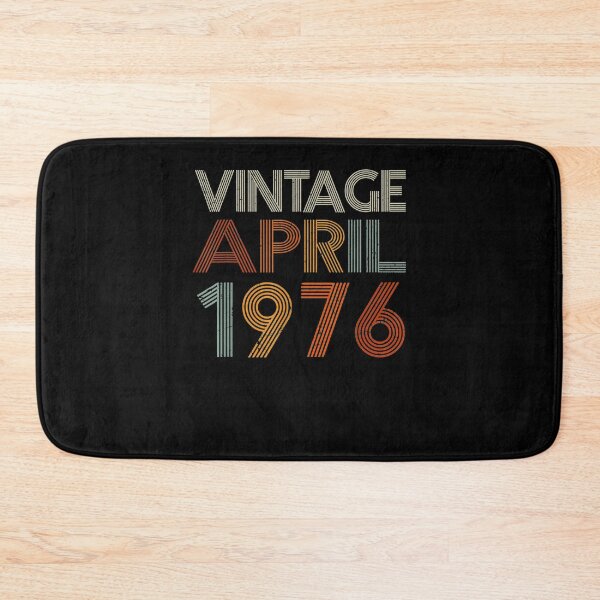 Item preview, Vintage April 1976 Retro Style 45 Years Old 45th Birthday  designed and sold by beatabea.