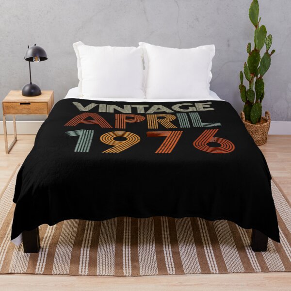 Item preview, Vintage April 1976 Retro Style 45 Years Old 45th Birthday  designed and sold by beatabea.