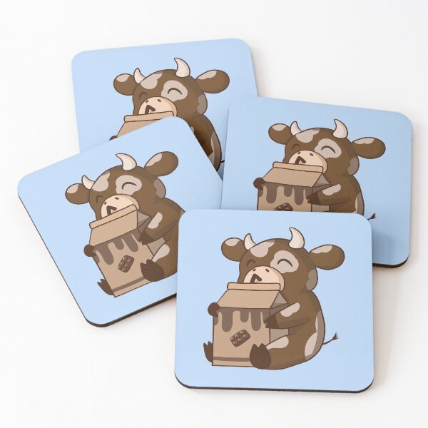 Item preview, Cute chocolate milk cow designed and sold by Semseh.