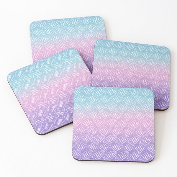 Item preview, Pastel wavy mermaid gradient designed and sold by Tanuja  Sharma.