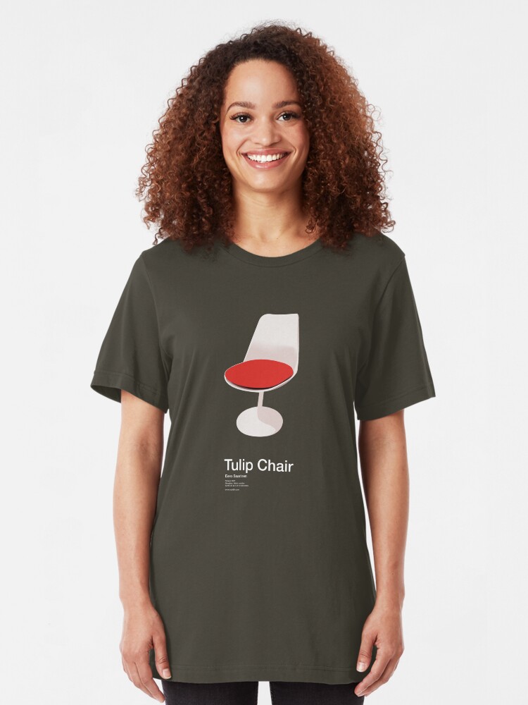 Alternate view of Tulip Chair /// Slim Fit T-Shirt