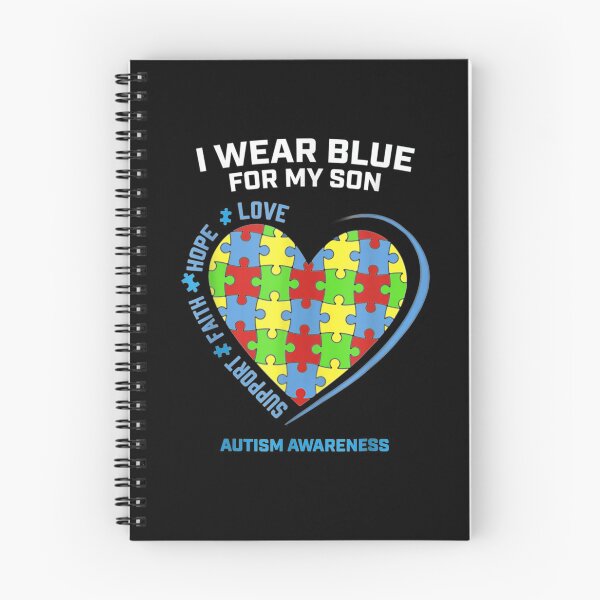 Item preview, I Wear Blue For My Son Autism Awareness Gifts For Mom Dad  designed and sold by beatabea.