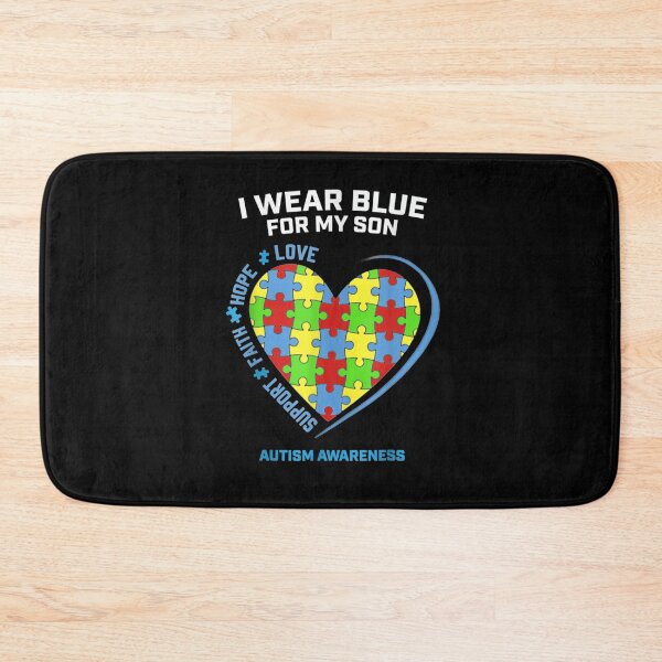 Item preview, I Wear Blue For My Son Autism Awareness Gifts For Mom Dad  designed and sold by beatabea.