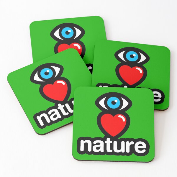 Artikelvorschau, Ich liebe die Natur (grün - vertikal) entworfen und verkauft von MisterSquid.