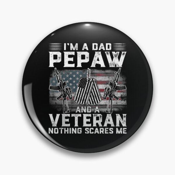 Item preview, Mens I'm A Dad Pepaw Veteran American Flag Father's Day  designed and sold by beatabea.