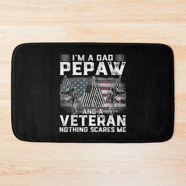 Item preview, Mens I'm A Dad Pepaw Veteran American Flag Father's Day  designed and sold by beatabea.