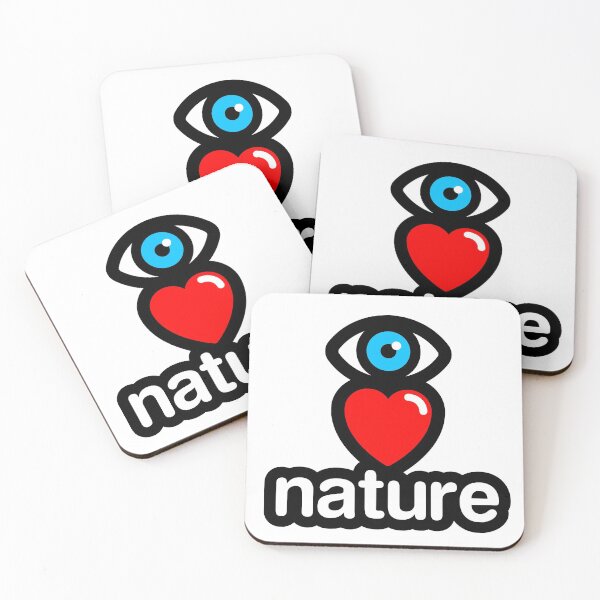 Item preview, i love nature (vertical) designed and sold by MisterSquid.