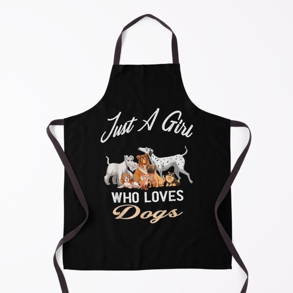 Item preview, Just A Girl Who Loves Dogs Birthday Girl designed and sold by beatabea.