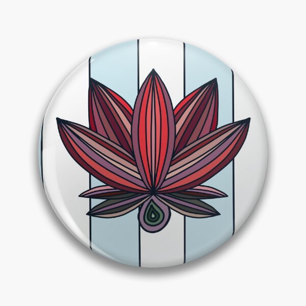 Item preview, Pink Lotus design in striped background  designed and sold by Eve :).