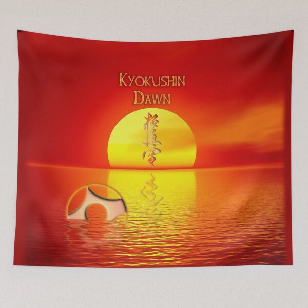 Item preview, Kyokushin Karate Dawn Sun Rise - Martial Arts Design designed and sold by Zanshin-Art.