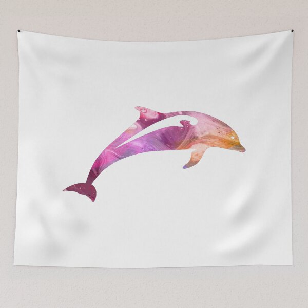 Item preview, Tie Dye Dolphin Colorful Watercolor designed and sold by Dopnex.