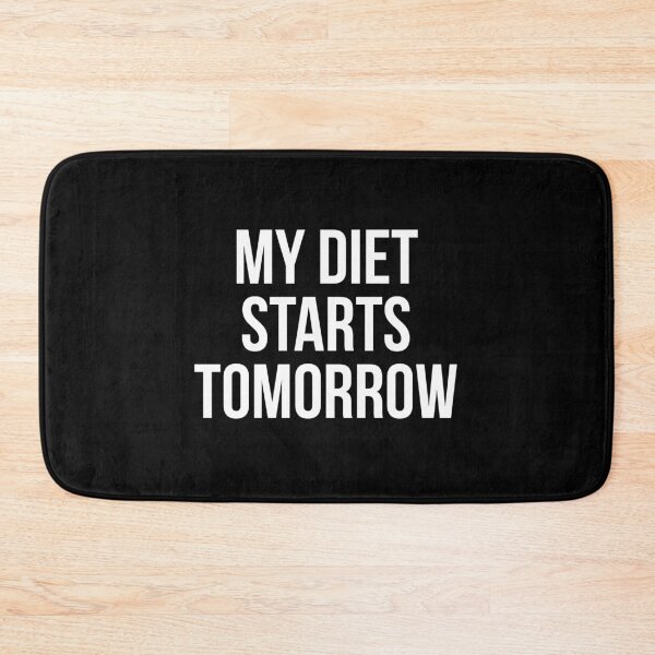 Item preview, My diet starts tomorrow designed and sold by allthetees.