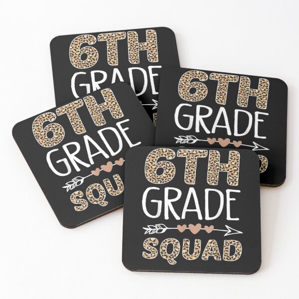 Item preview, 6th Grade Squad Leopard Teacher Student  designed and sold by beatabea.