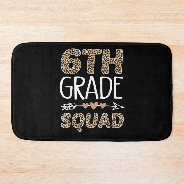 Item preview, 6th Grade Squad Leopard Teacher Student  designed and sold by beatabea.
