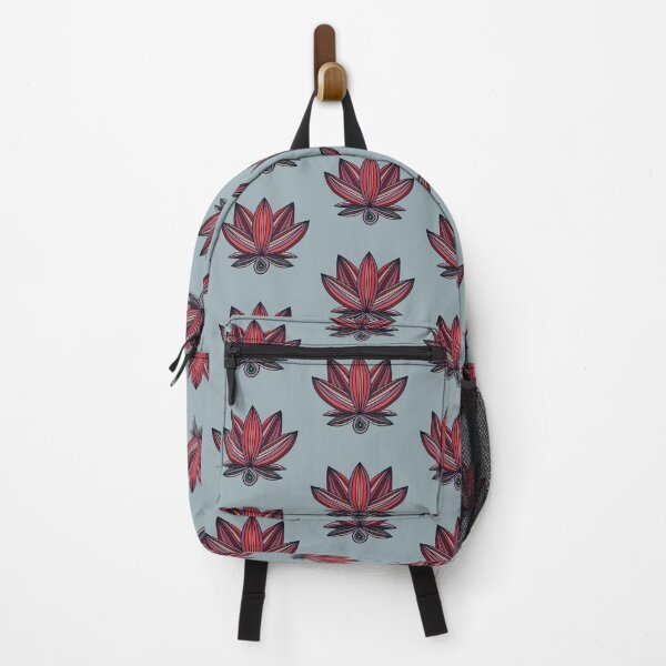 Item preview, Red Lotus design in pastel background designed and sold by Eve :).