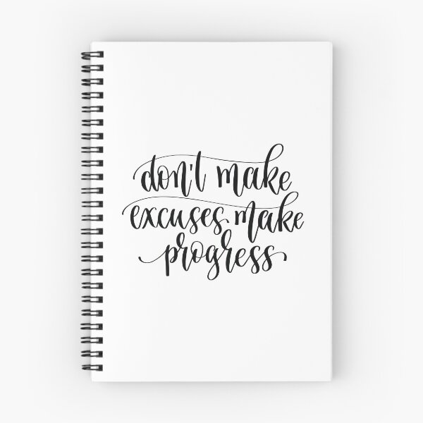 Item preview, Do Not Make Excuses Make Progress designed and sold by GoodVibesWX9.