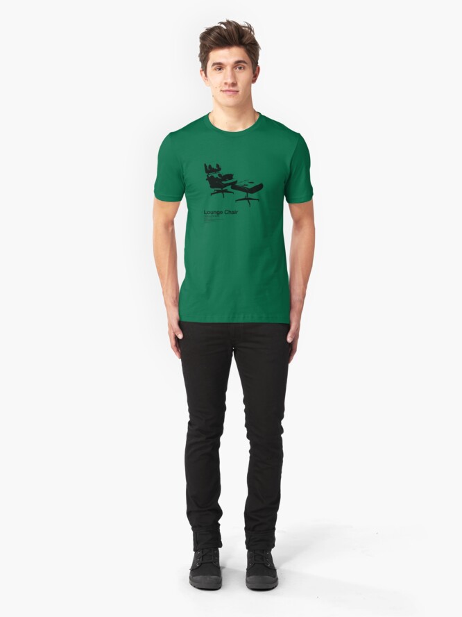 Alternate view of Lounge Chair /// Slim Fit T-Shirt