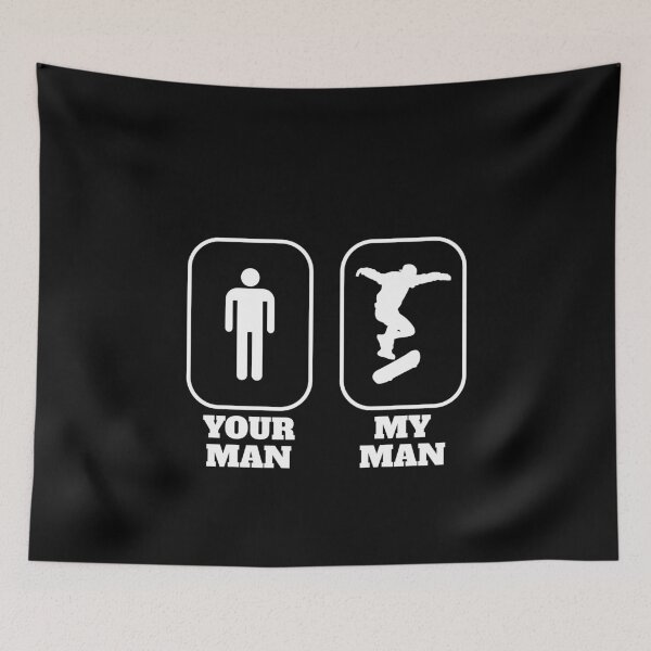 Item preview, Funny Skateboarding Boyfriend Girlfriend  designed and sold by Salvadax.