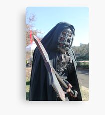 He's coming for you.......... Canvas Print