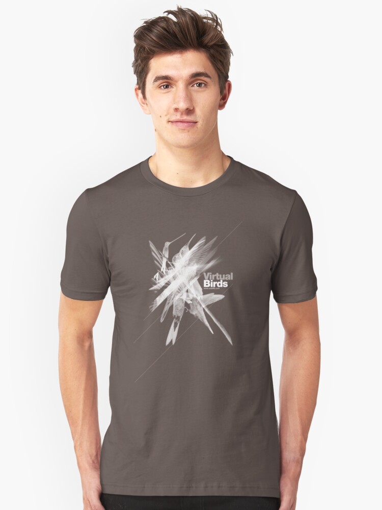 Alternate view of Virtual birds /// Slim Fit T-Shirt