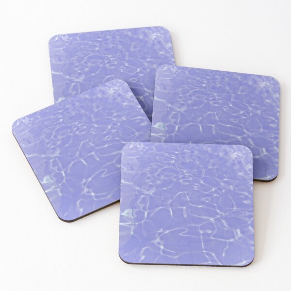 Item preview, Aesthetic light purple water in swimming pool designed and sold by Barolina.