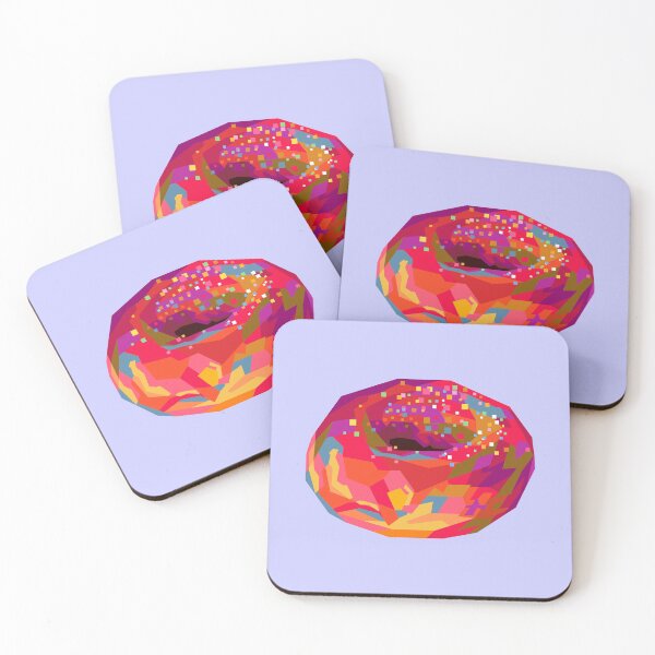 Item preview, Colorful Donut Blue BG designed and sold by ahmadnusyirwan.